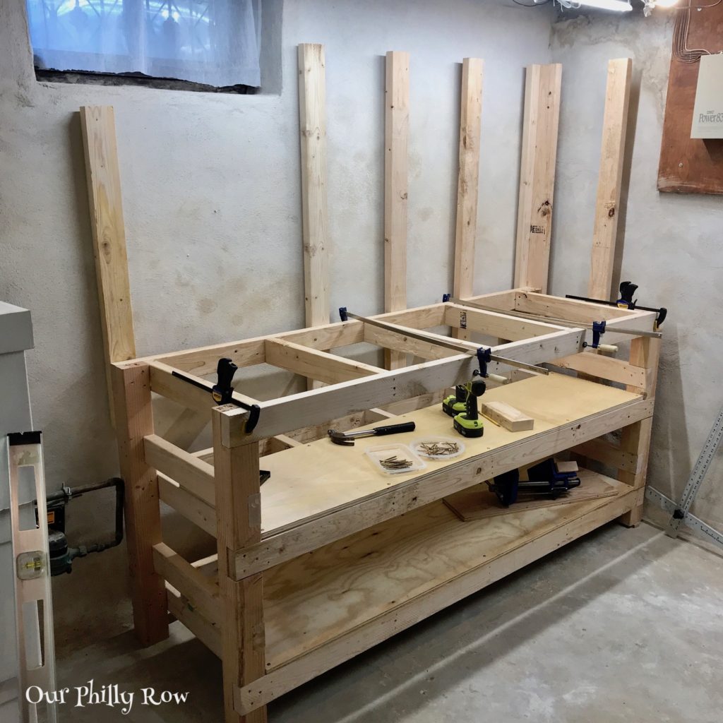 Sexy Workbench Project - Bench-top assembly process