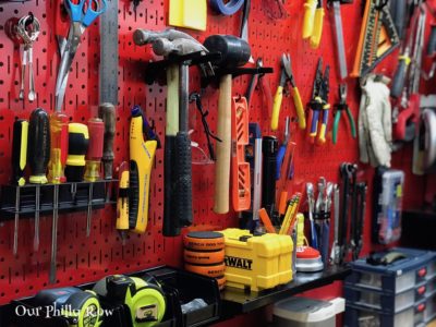 Sexy Workbench Project - sexy tool organization